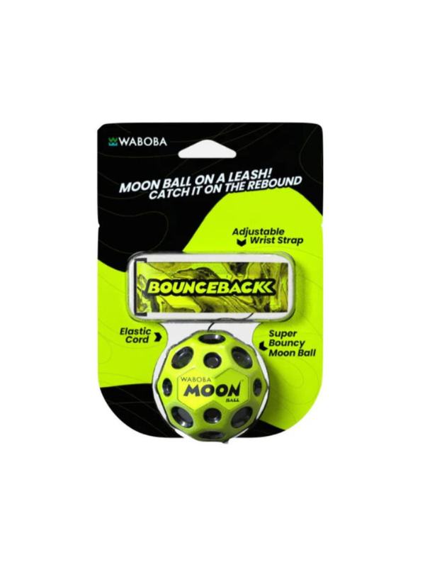 Waboba Bounceback Moon Ball on a Leash