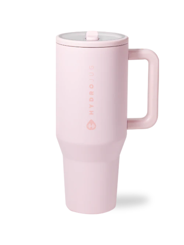 HydroJug Pink Sand 40oz- Traveler