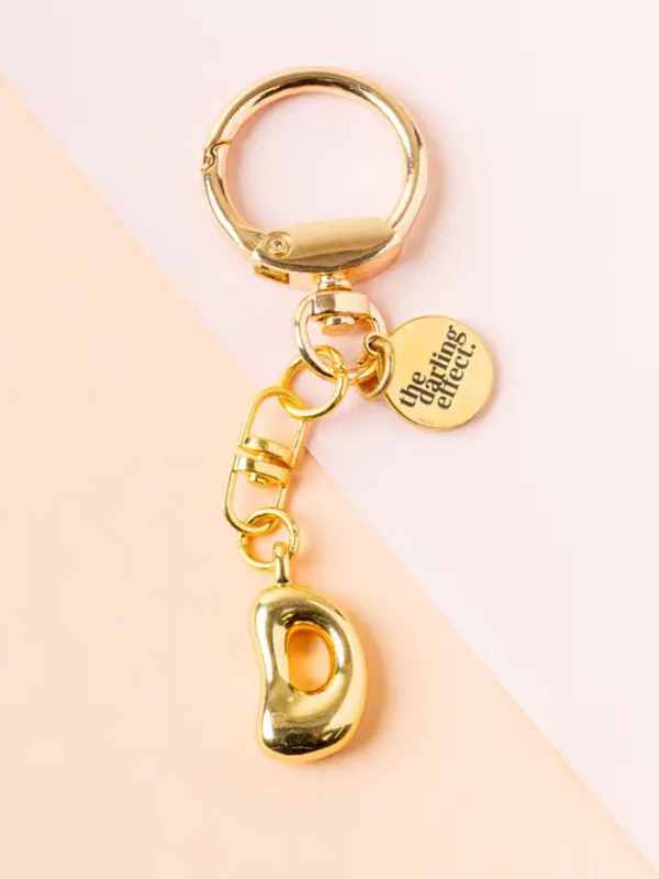 Bubble Letter Keychain Bag Charm