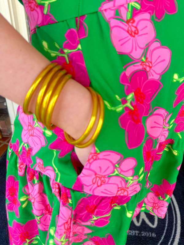 The Orchid Reverie Addison Dress by Mary Square