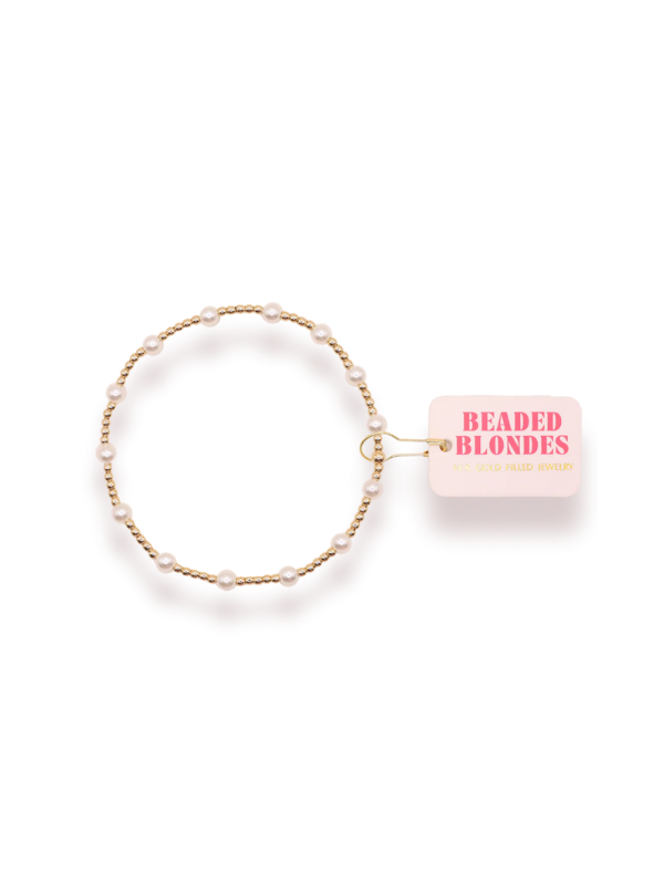 Kids June Pearl Beaded Bracelet