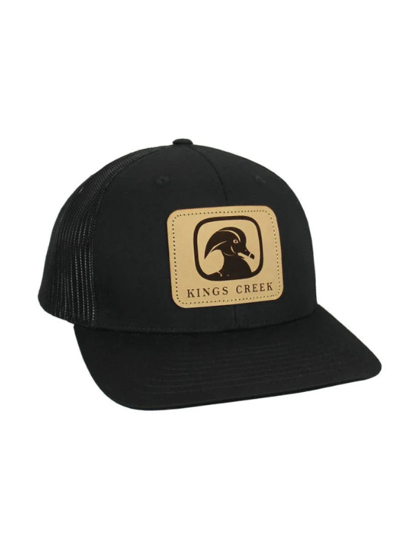 Black Leather Patch by Kings Creek Apparel