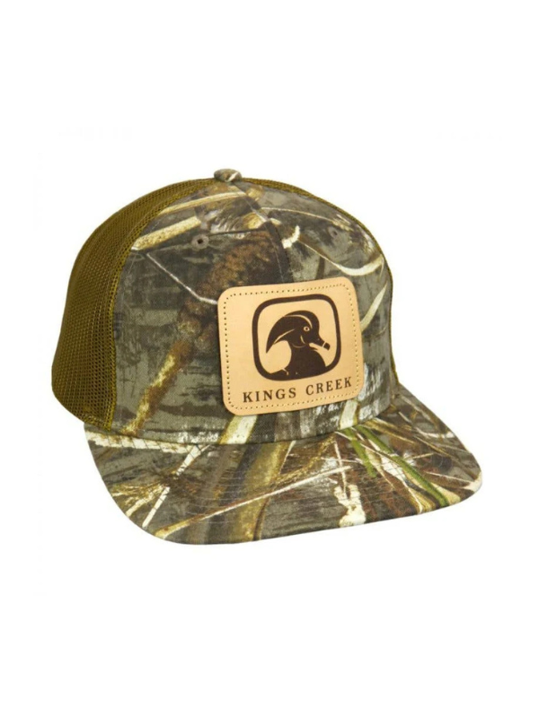 Camo Leather Patch by Kings Creek Apparel