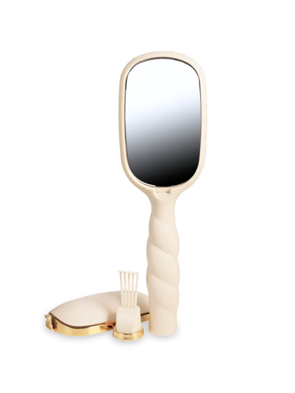 Boar Bristle Hair Brush- Tan