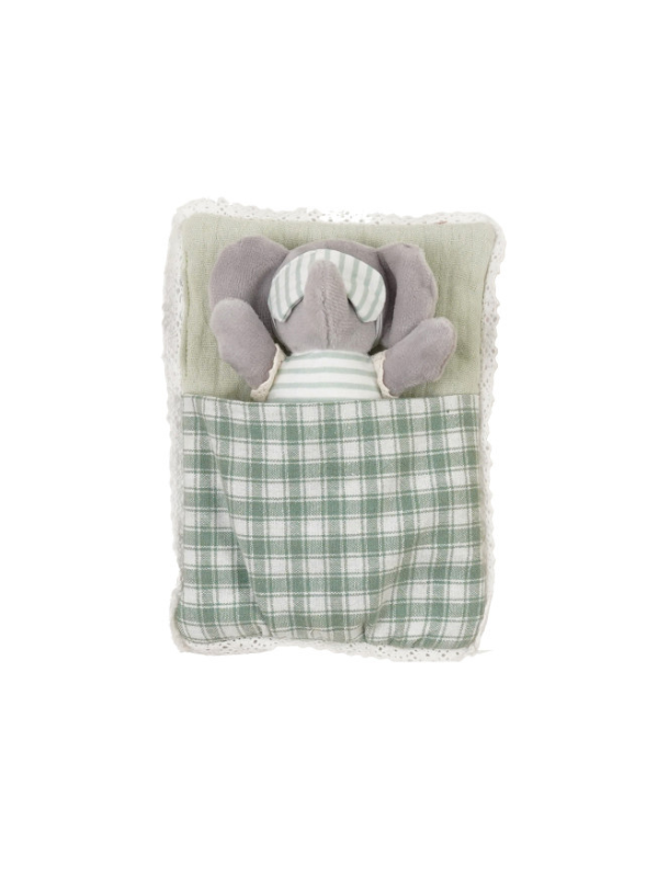 Plush Animal With Sleeping Bag and Eye Mask