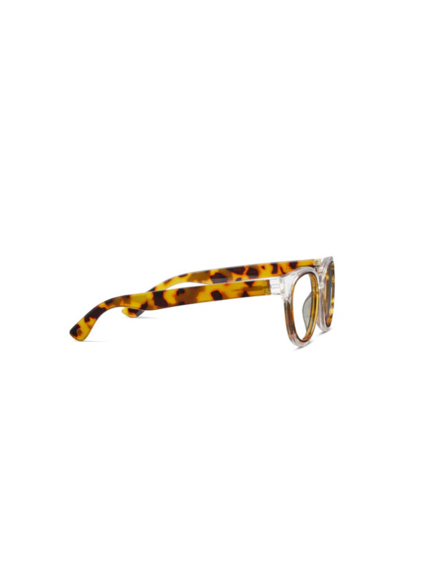 Olympia Clear & Tokyo Tortoise Reading Glasses By Peepers