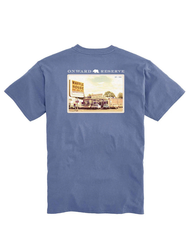 Waffle House Postcard Tee 