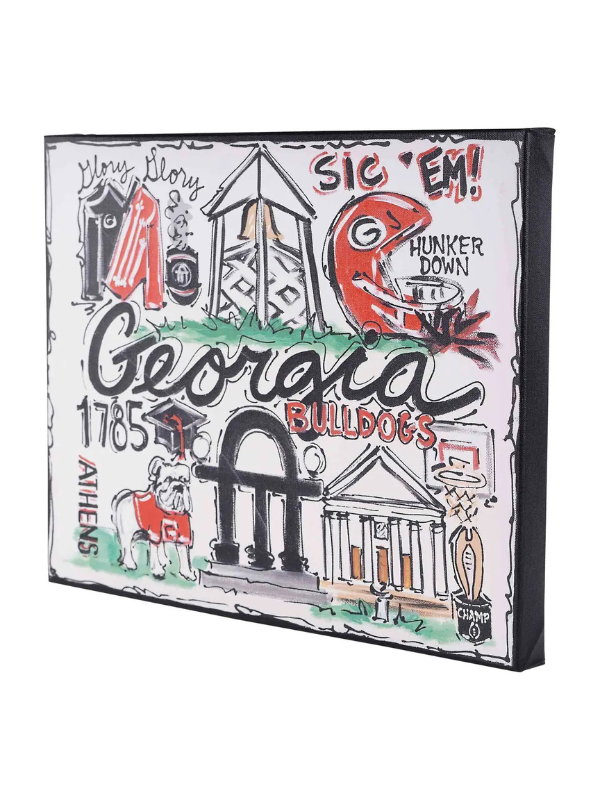 UGA Landmark Canvas