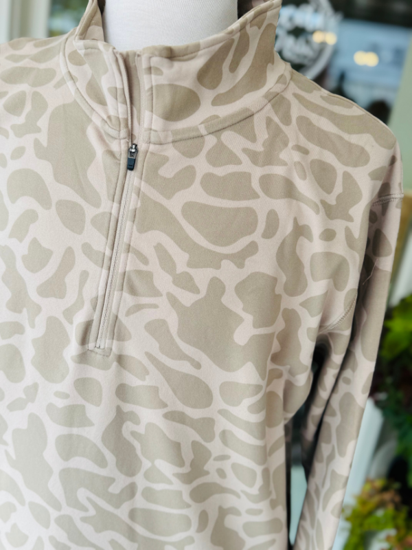 Aurora Comfort Pullover in Burnt Taupe By Southern Marsh
