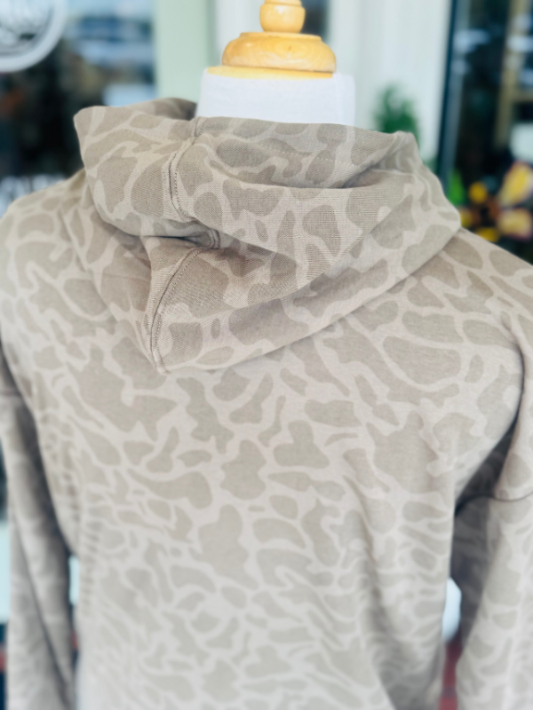 Seawashed Spruce Hoodie in Khaki Camo By Southern Marsh