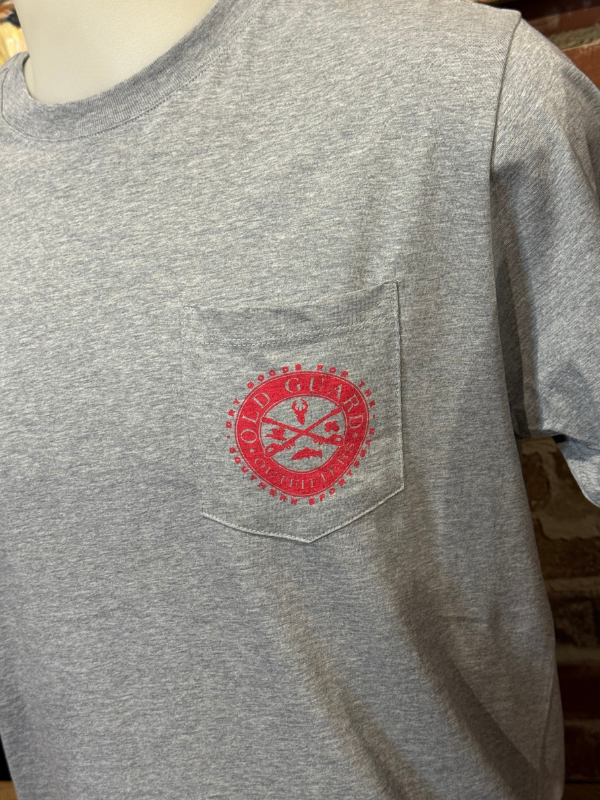 Glory Glory Tee in Grey By Old Guard