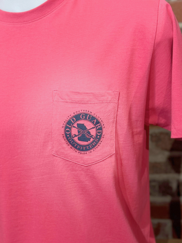 How Bout Them Dawgs Tee in Red By Old Guard