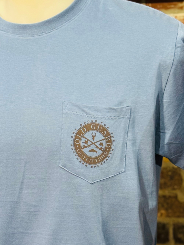 The Retrieve Tee in Blue By Old Guard