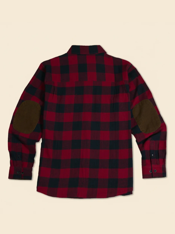Drummond Island Flannel in Red/Black by Dixie Decoys