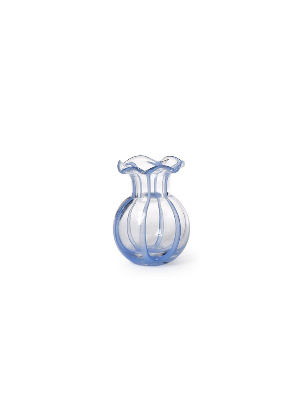 Ruffled Ribbon Vases