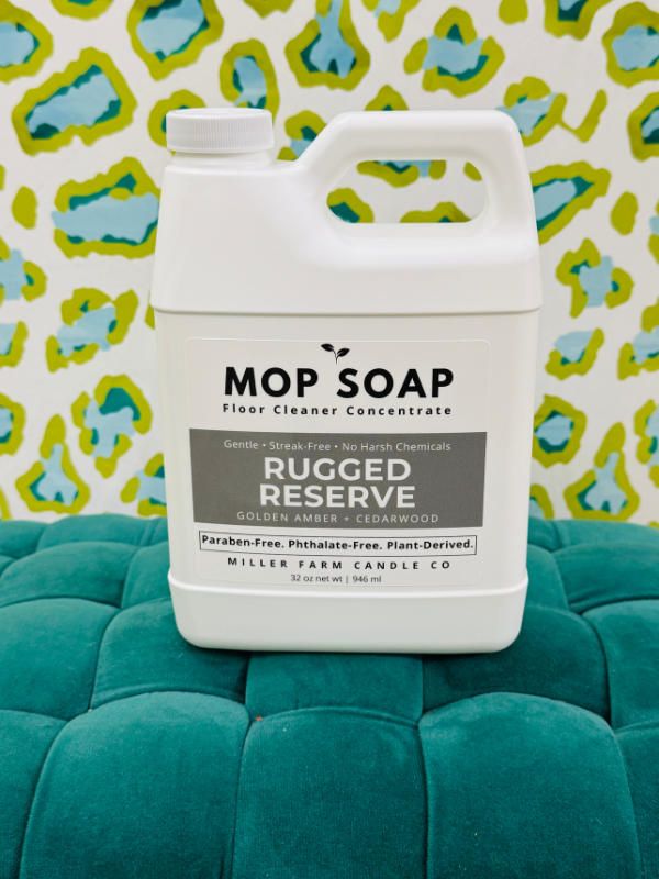 Mop Soap (32 oz) Concentrated Floor Cleaner & Floor Cleaning Solution