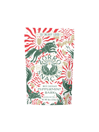 White Chocolate Peppermint Bark...a new, limited edition Zorro SNACK