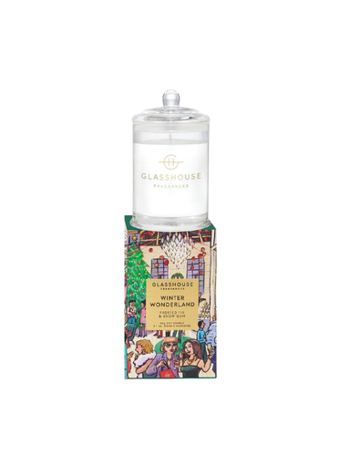 Frosted fir & Snow Gum soy candle 
