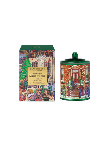 frosted fir & snow gum soy candle 