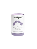 Nodpod weighted blanket packaging on a white background