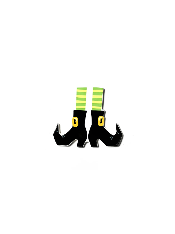 green Witchy Witch Boots Mini Attachment by Happy Everything
