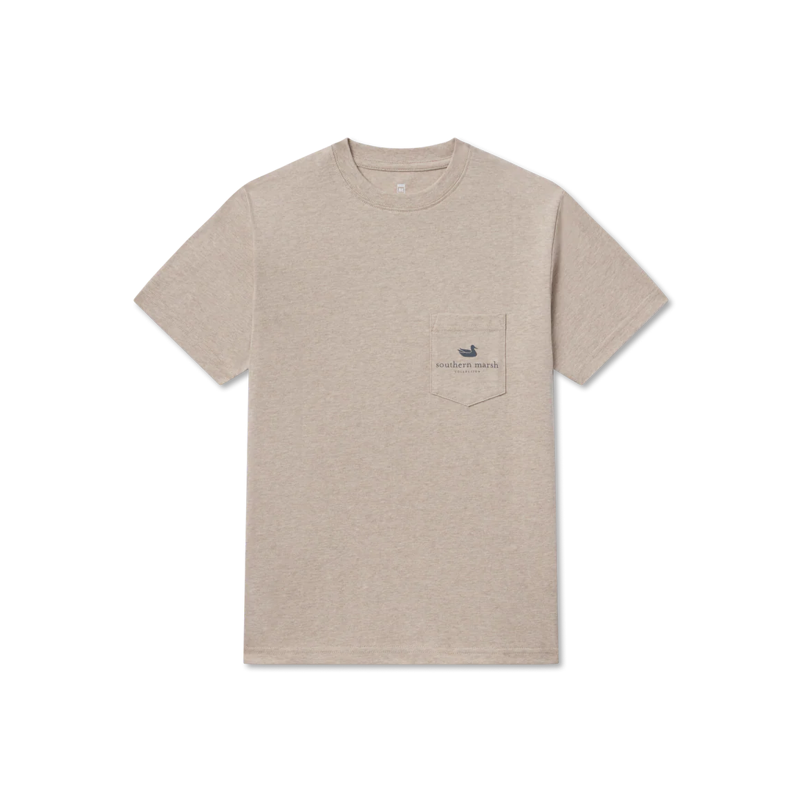 YOUTH Mercantile Dome Tee in Washed Burnt Taupe by Southern Marsh