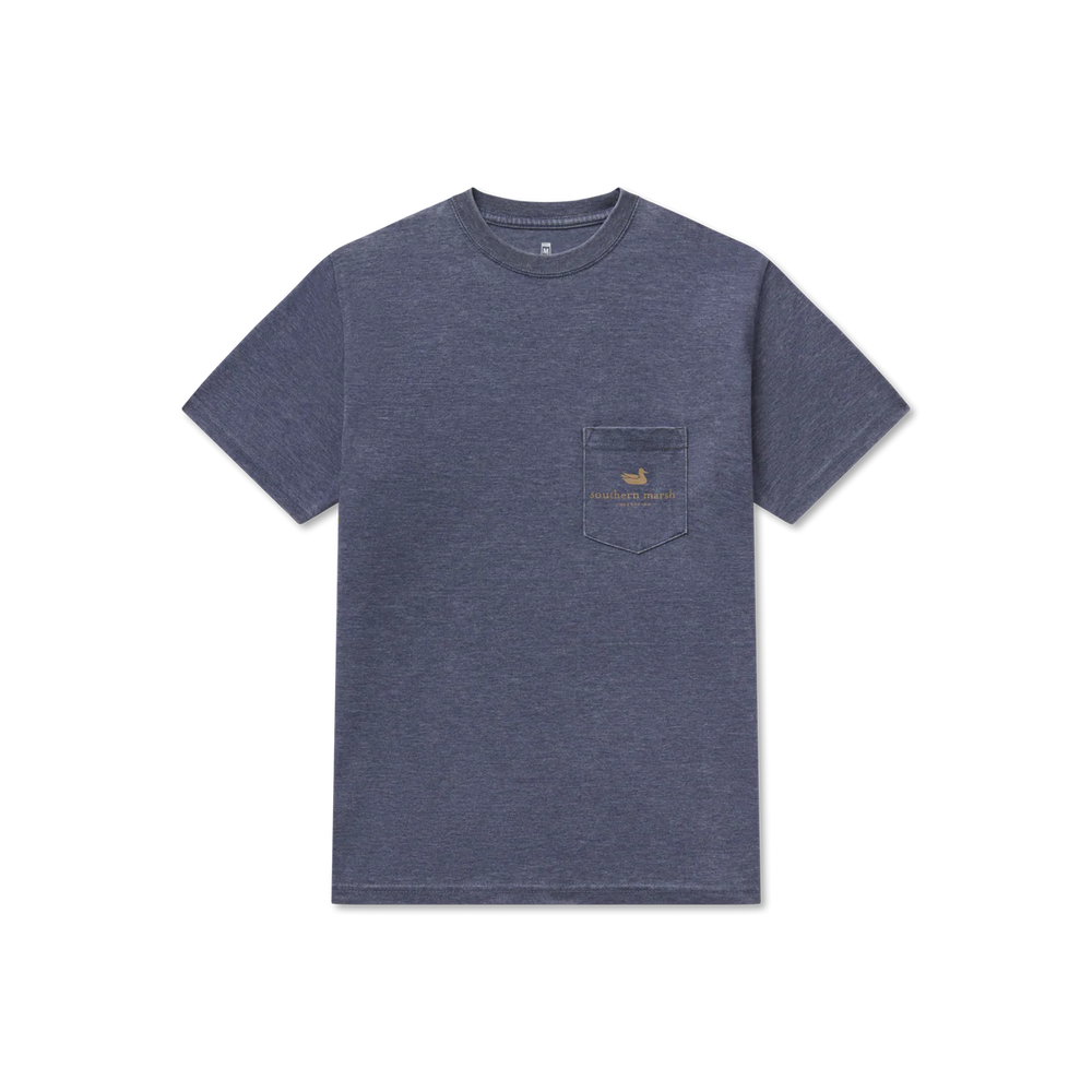 YOUTH Seawash Rodeo Rider Tee in Washed Navy by Southern Marsh