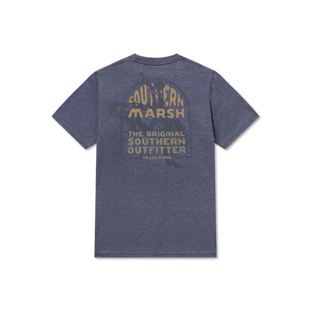YOUTH Seawash Rodeo Rider Tee in Washed Navy by Southern Marsh