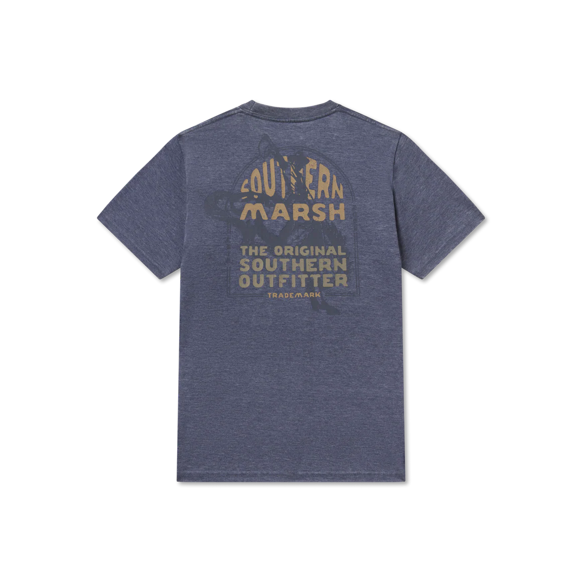 YOUTH Seawash Rodeo Rider Tee in Washed Navy by Southern Marsh