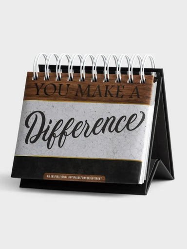 You Make a Difference Perpetual Calendar christian religious daily devotional gift