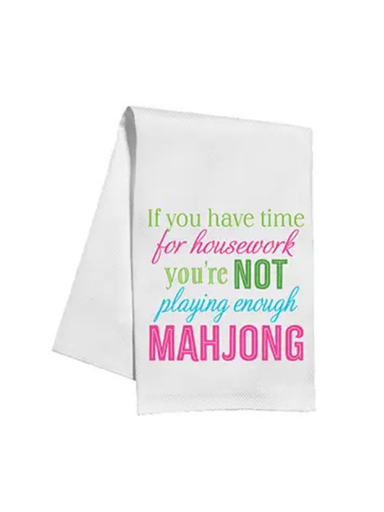 You're Not Playing Enough Mahjong Kitchen Towel