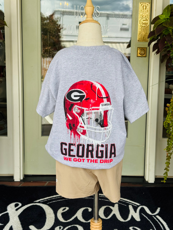 UGA Drippy Helmet in Sports Grey
