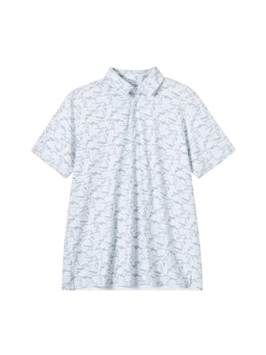 soft grey youth polo by meripex
