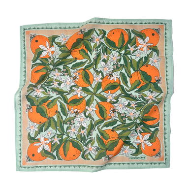 bandana with oranges on them 