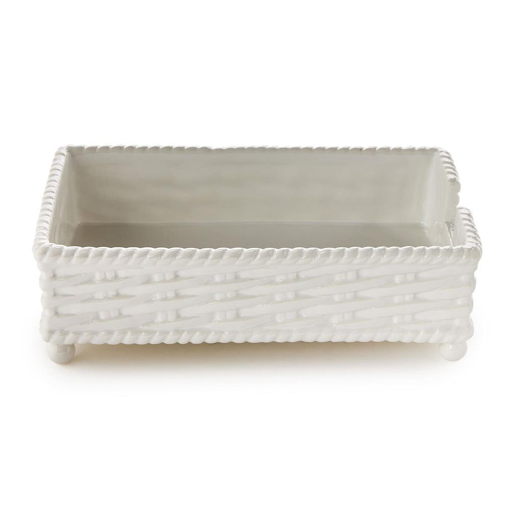 Basketweave Guest Napkin Holder