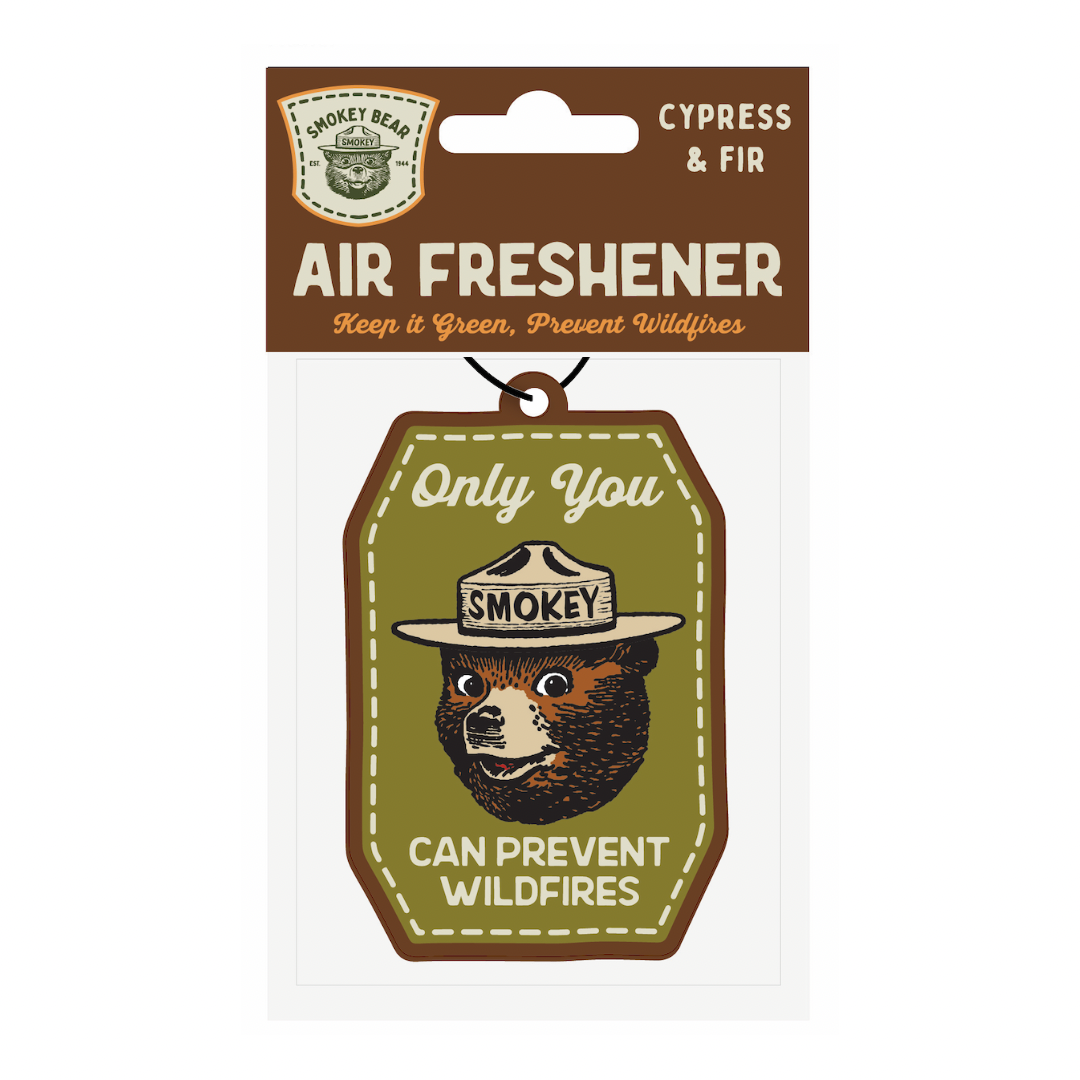 Cypress & Fir - Smokey Bear Air Freshener