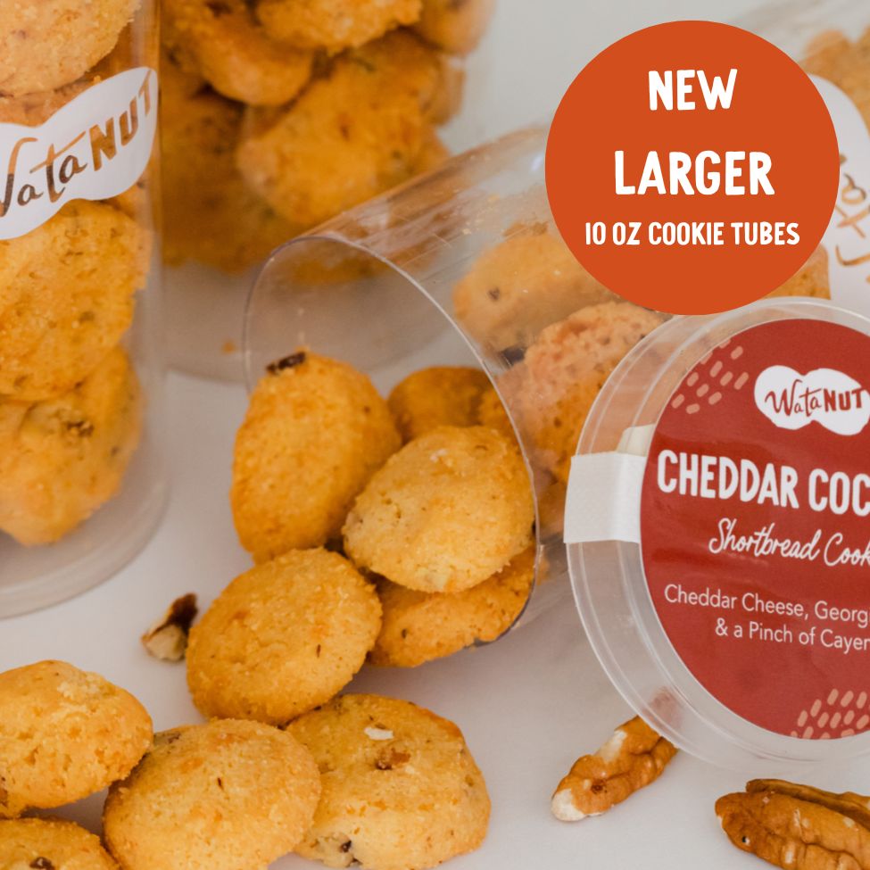 Cheddar Cocktail Cookie Tube by Watanut