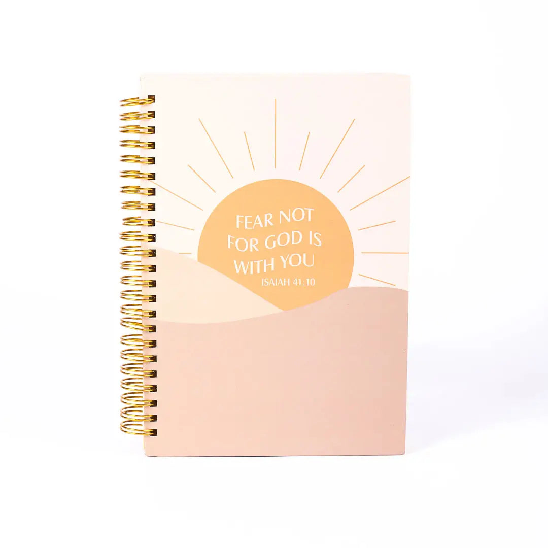 Fear Not Spiral Bound Notebook