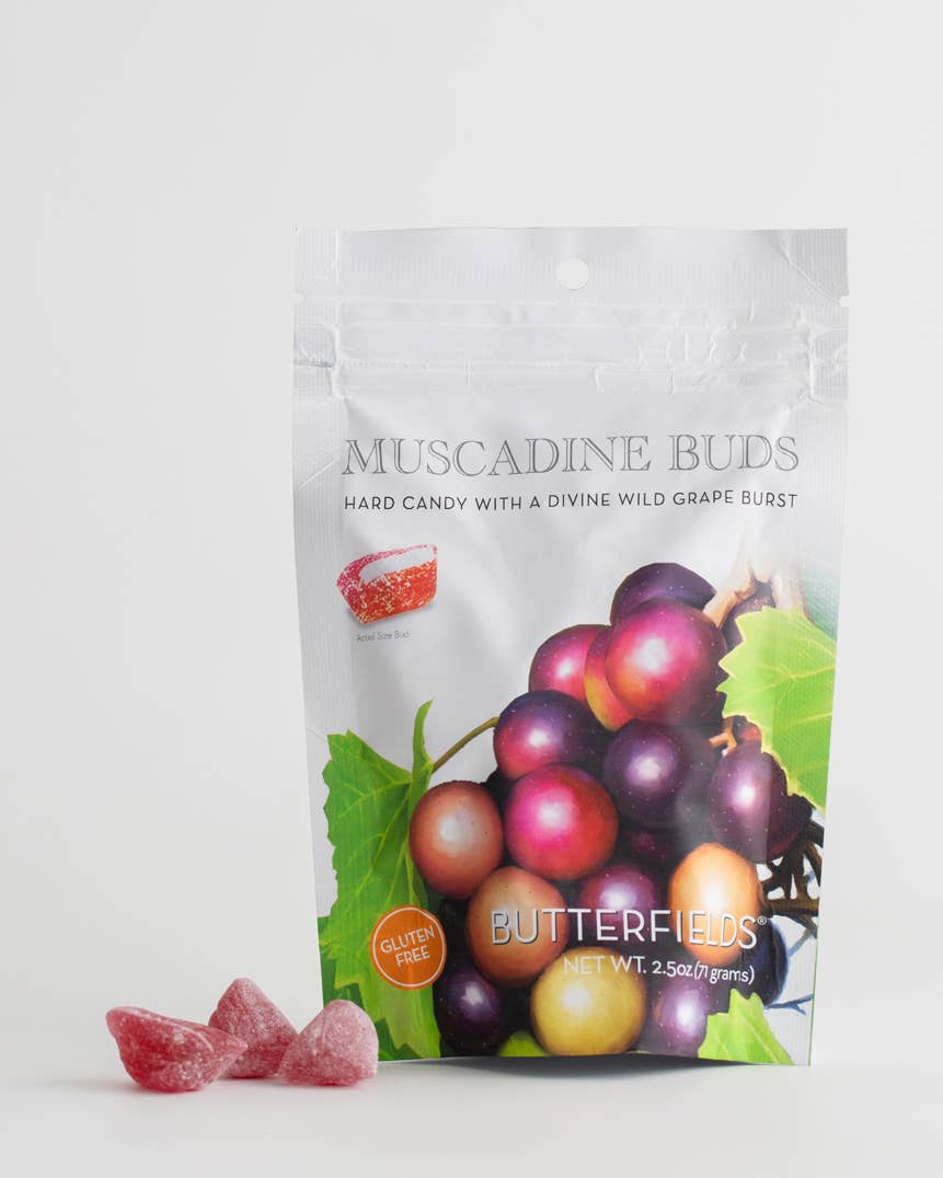 Musacadine Grape Buds (2.5oz)