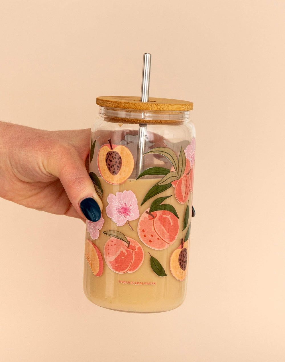Peach Blossom Glass