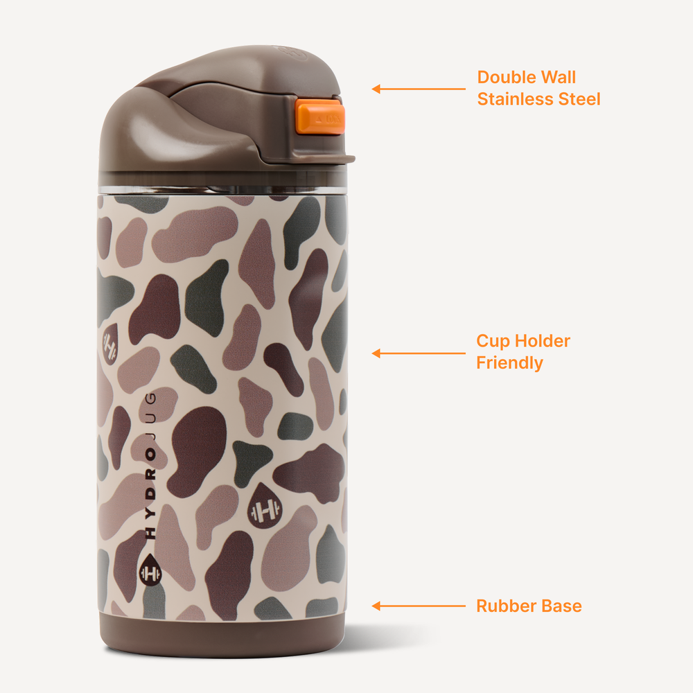 Duck Camo 14oz Ease2o Water Bottle by Hydrojug