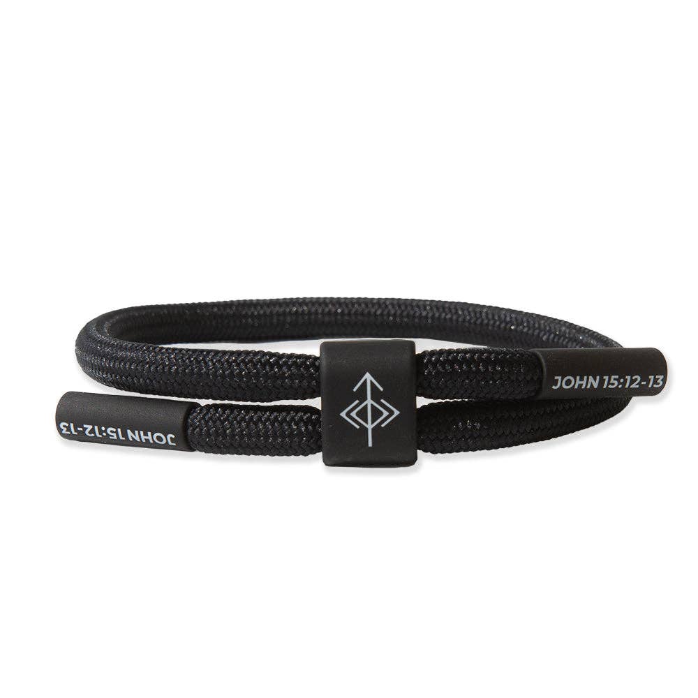 SERVE SELFLESSLY Christian Cord Bracelet