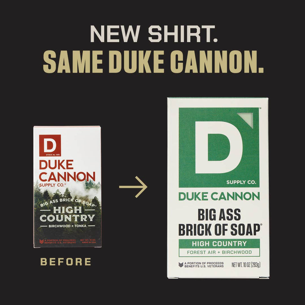 Big Ass Brick of Soap by Duke Cannon - High Country