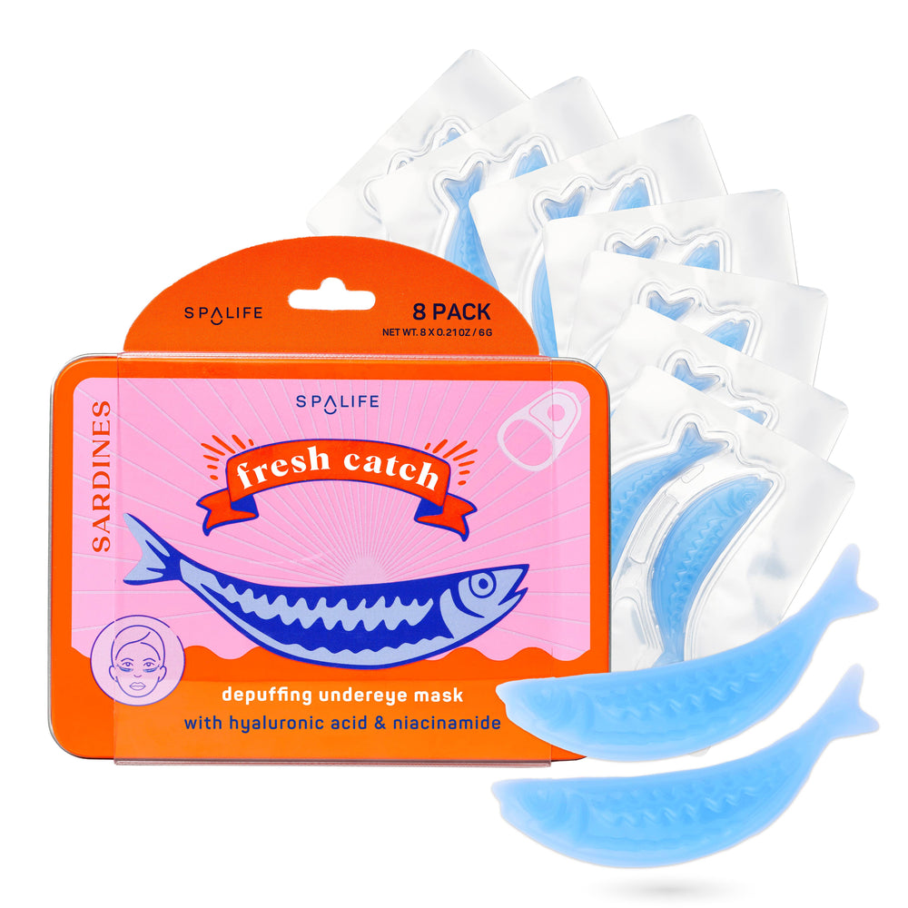 Fresh Catch De-Puffing Eye Patches-8 Pack