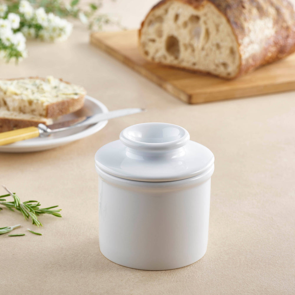 The Original Butter Bell® Crock in Classic White