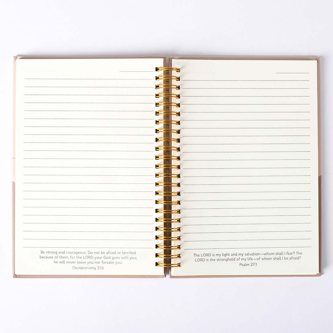 Fear Not Spiral Bound Notebook