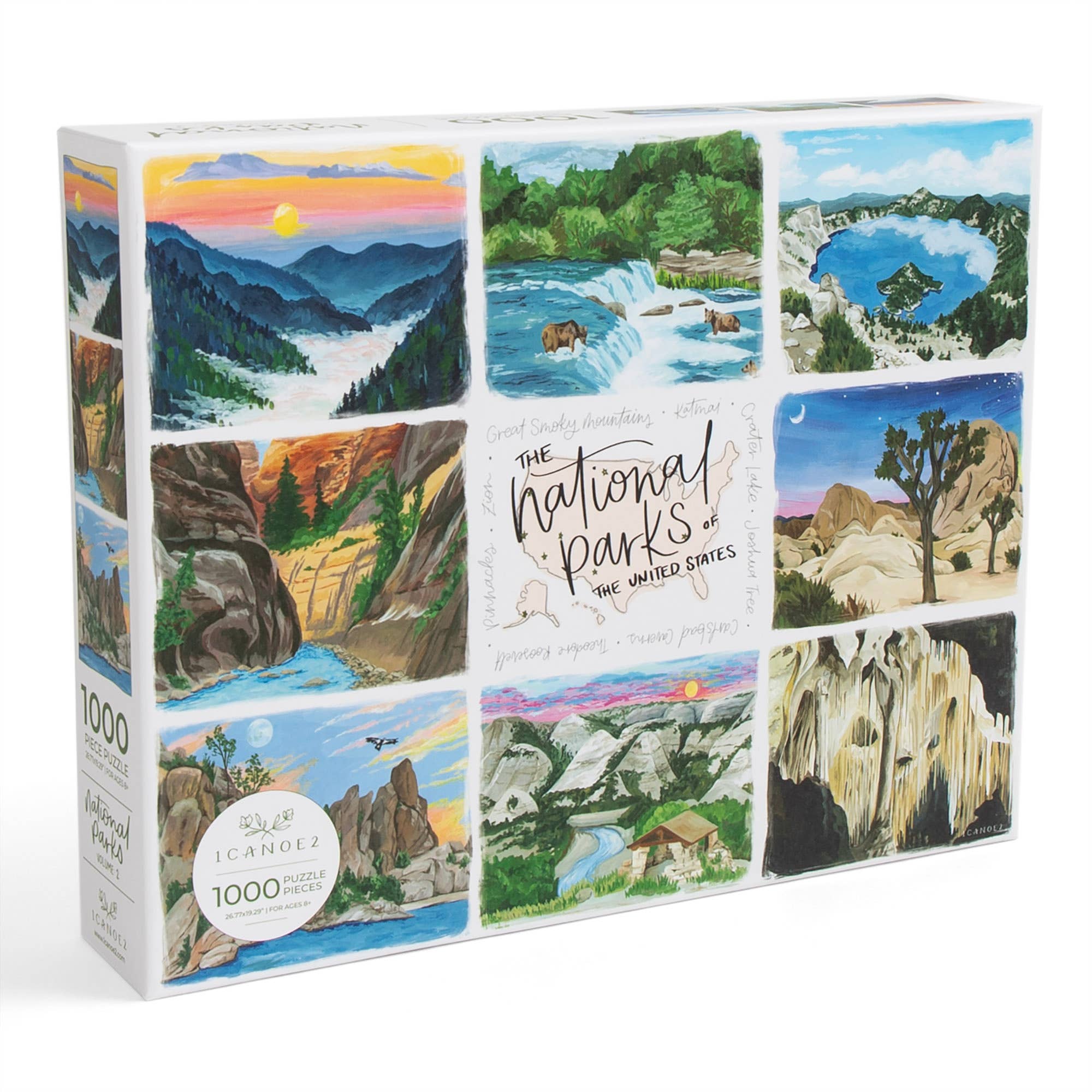 National Parks- 1,000 Piece Jigsaw Puzzle