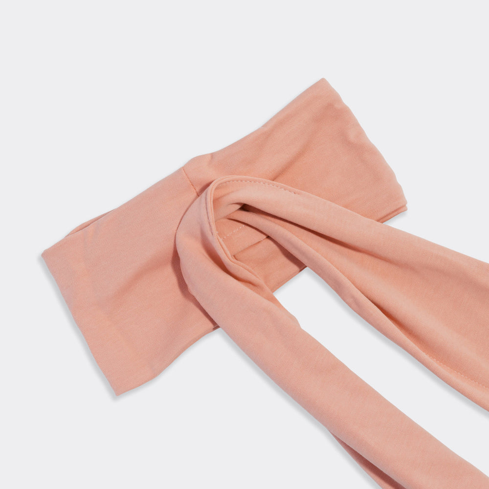 Set & Flow Heatless Curling Headband in Terracotta By Kitsch
