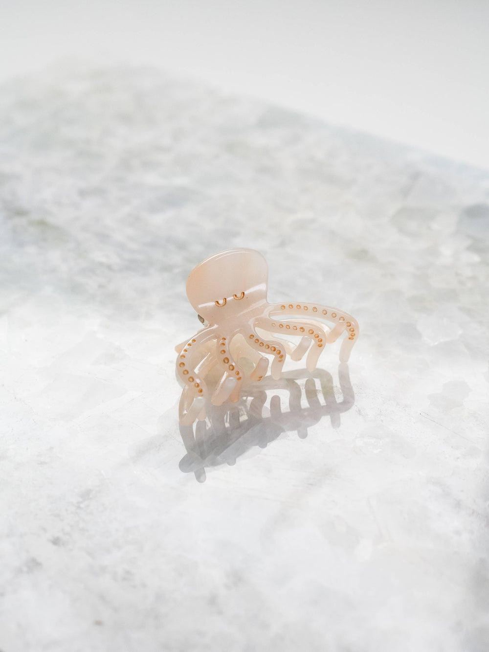 Eco Friendly Small Octopus Hair Clips : Beige