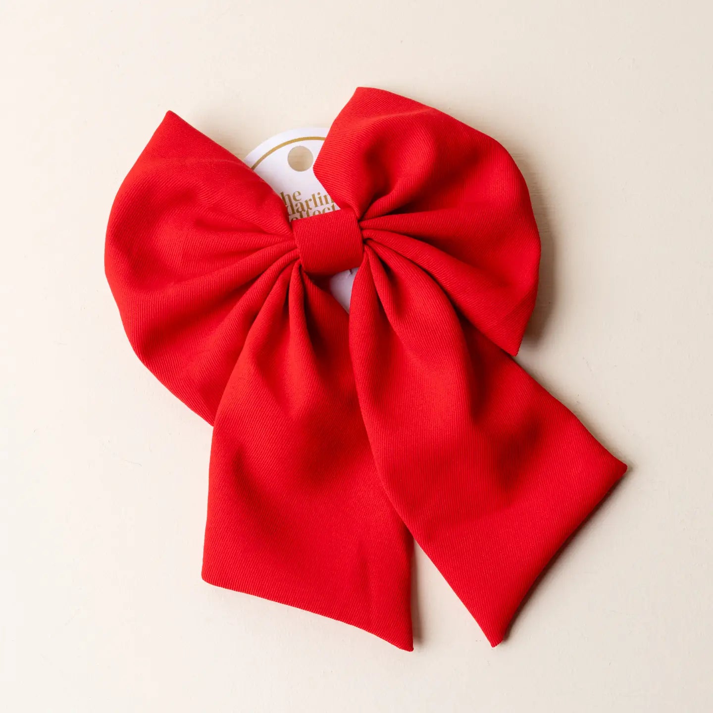 Red Hair Bow